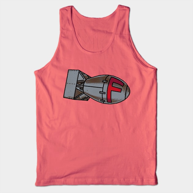 F-Bomb Tank Top by toastercide